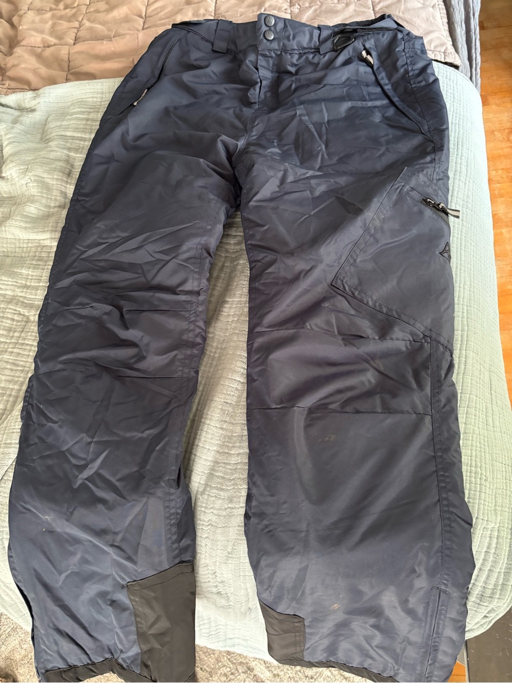 Navy blue Avalanche snow pants
